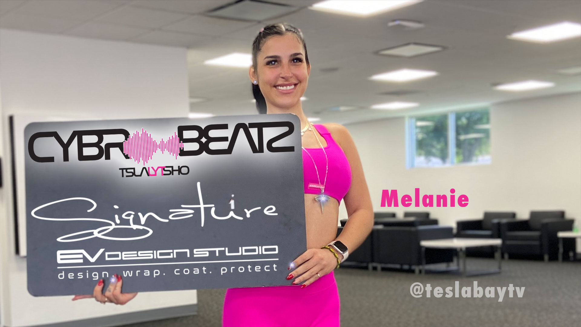 Meet Melanie, CYBRBEATZ New Face for Exclusive Light Shows