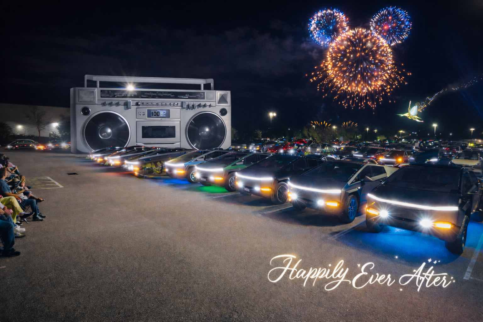TRON Happily Ever After Disney Fireworks Sync