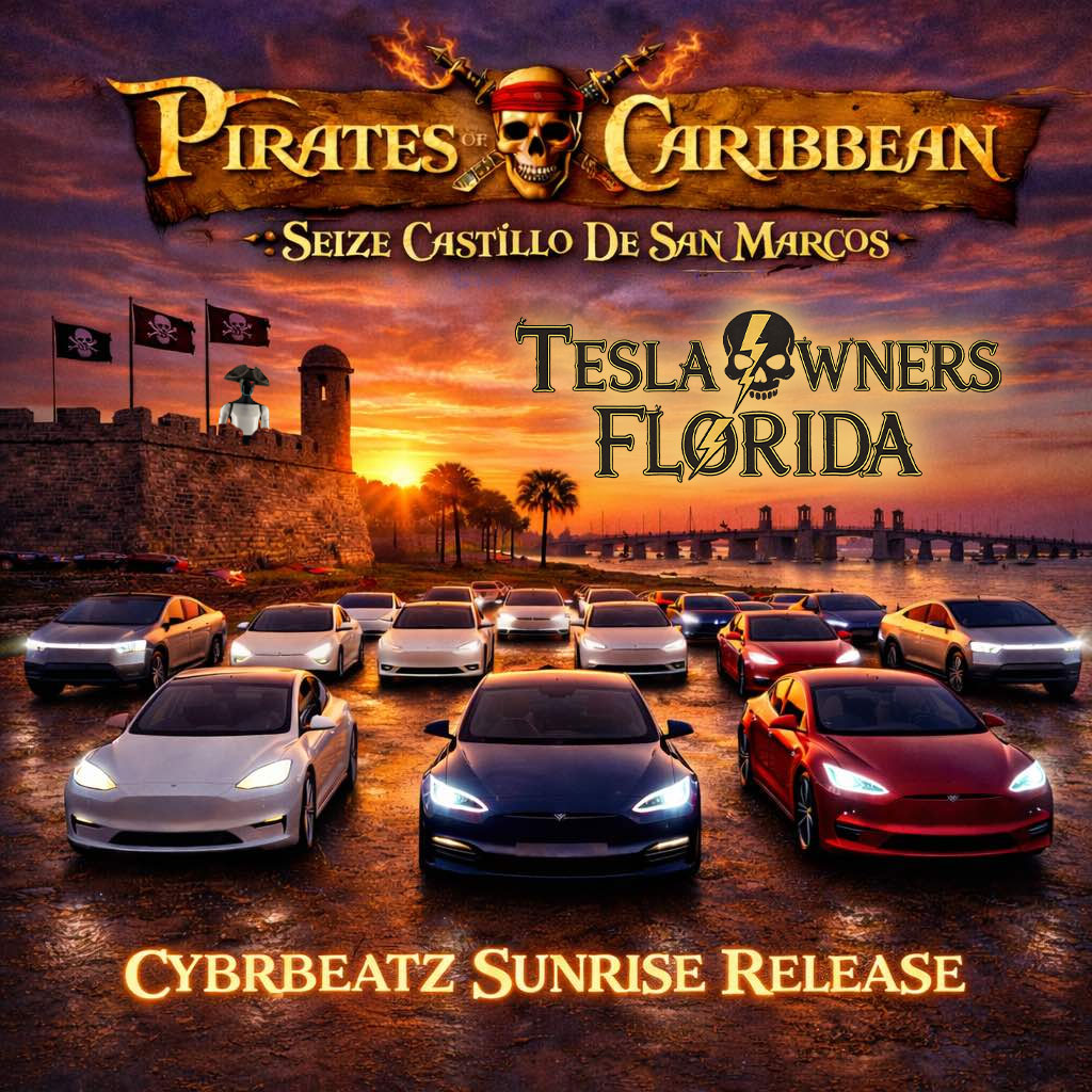 CYBRBEATZ Sunrise Release at Castillo de San Marcos
