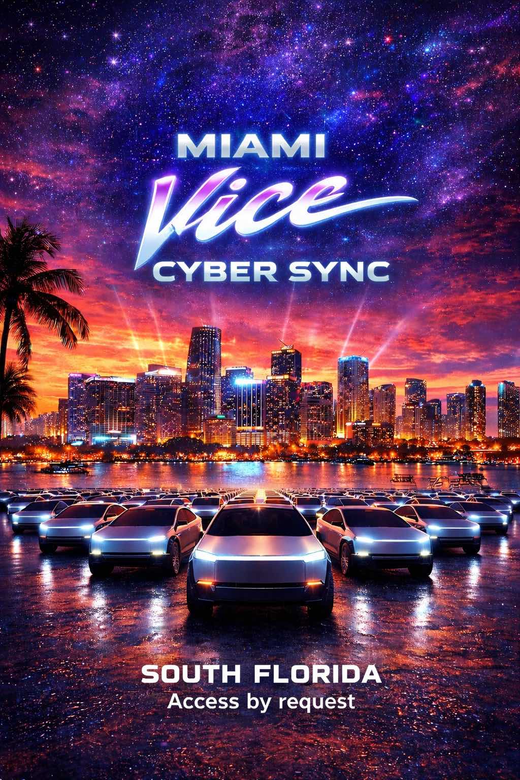 Miami Cybertruck Sync – F1 Weekend